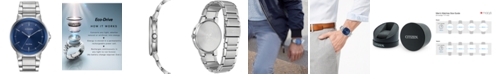 Citizen Men's Eco-Drive Axiom Stainless Steel Bracelet Watch 41mm